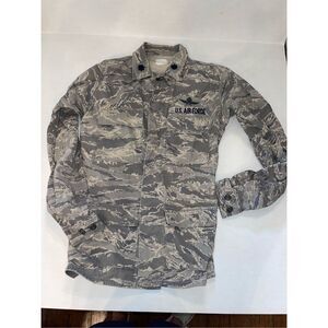 Excellent Cond. Mens Size 40‎ XL US Air Force Utility Coat Military Shirt-Jacket